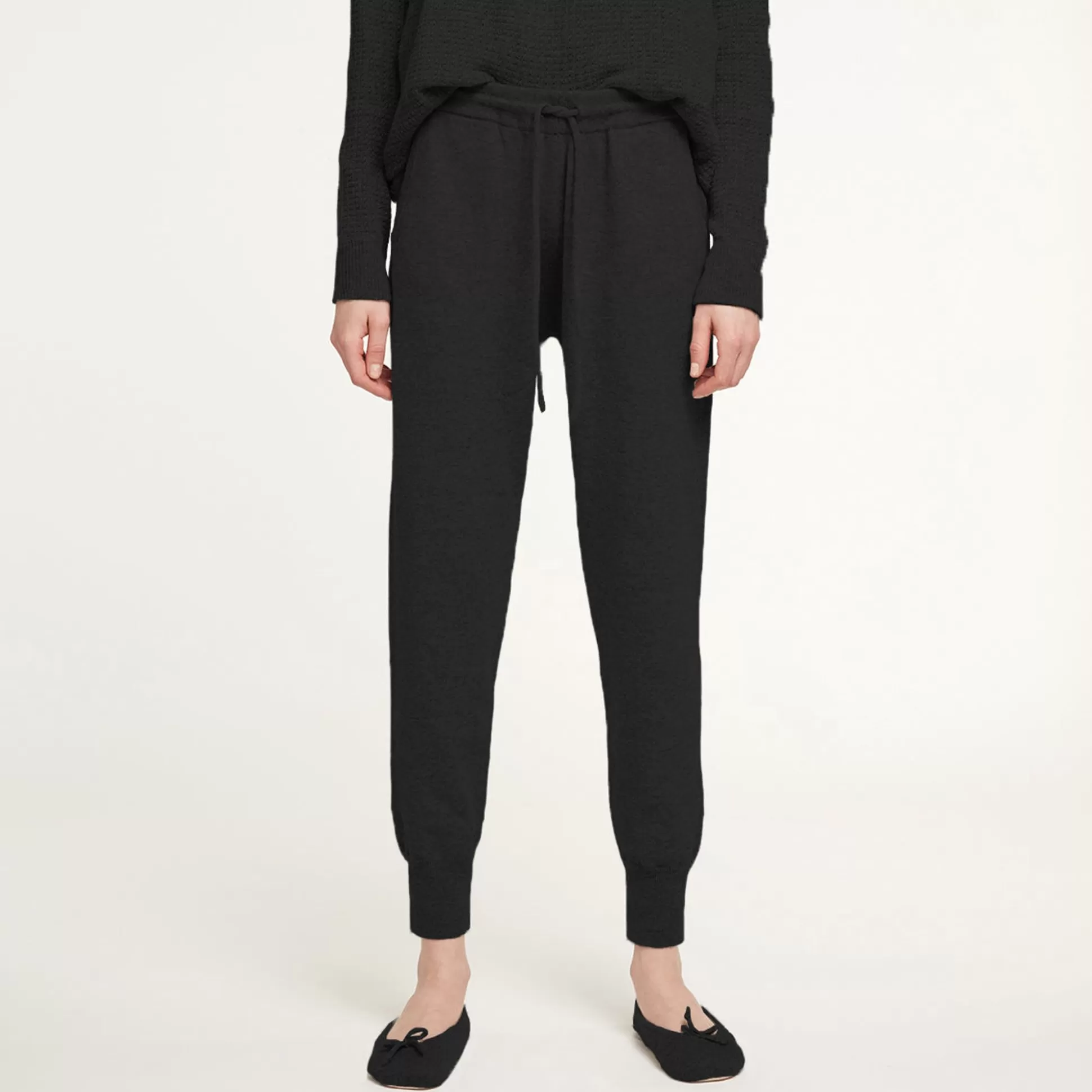 Autumn Cashmere Cashmere Jogger Pant In Black<Women Pants & Shorts