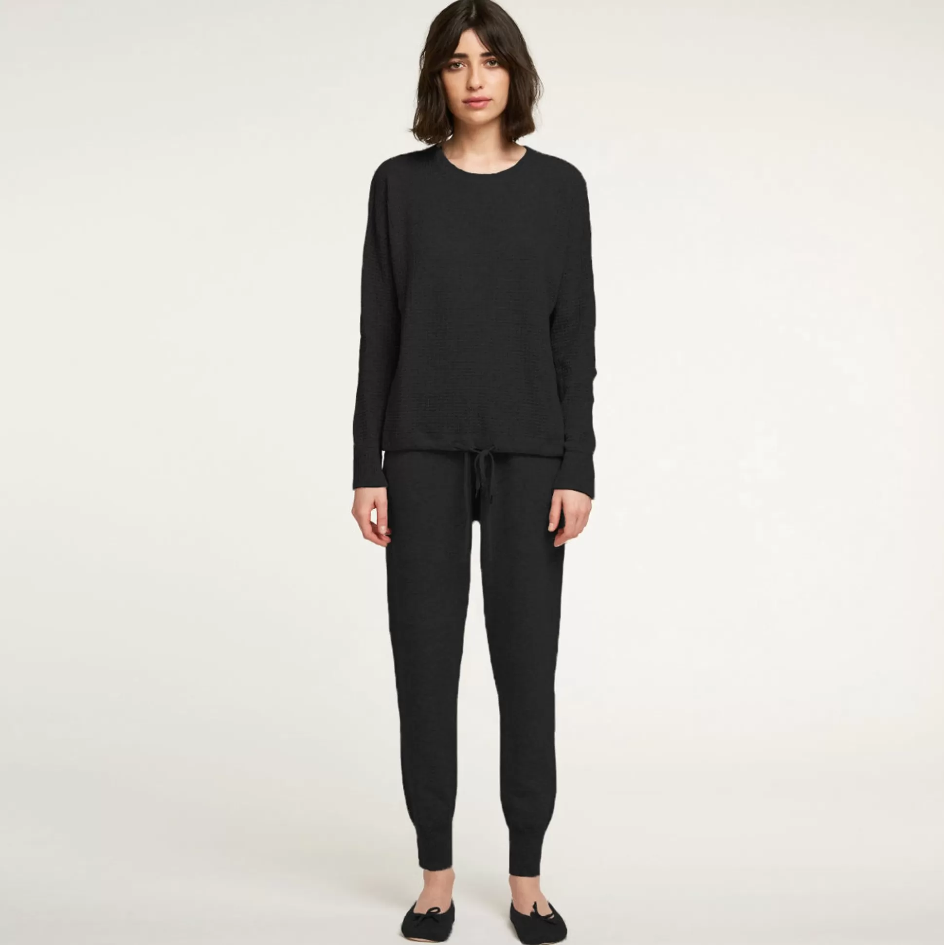 Autumn Cashmere Cashmere Jogger Pant In Black<Women Pants & Shorts