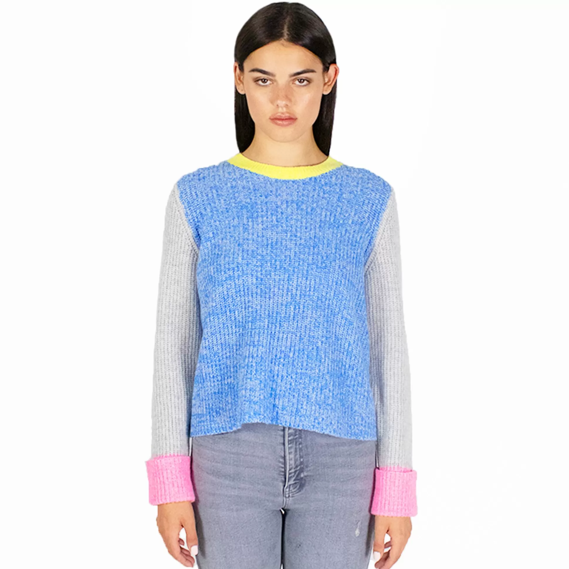 Autumn Cashmere Marled Shaker Stitch<Women Sweaters