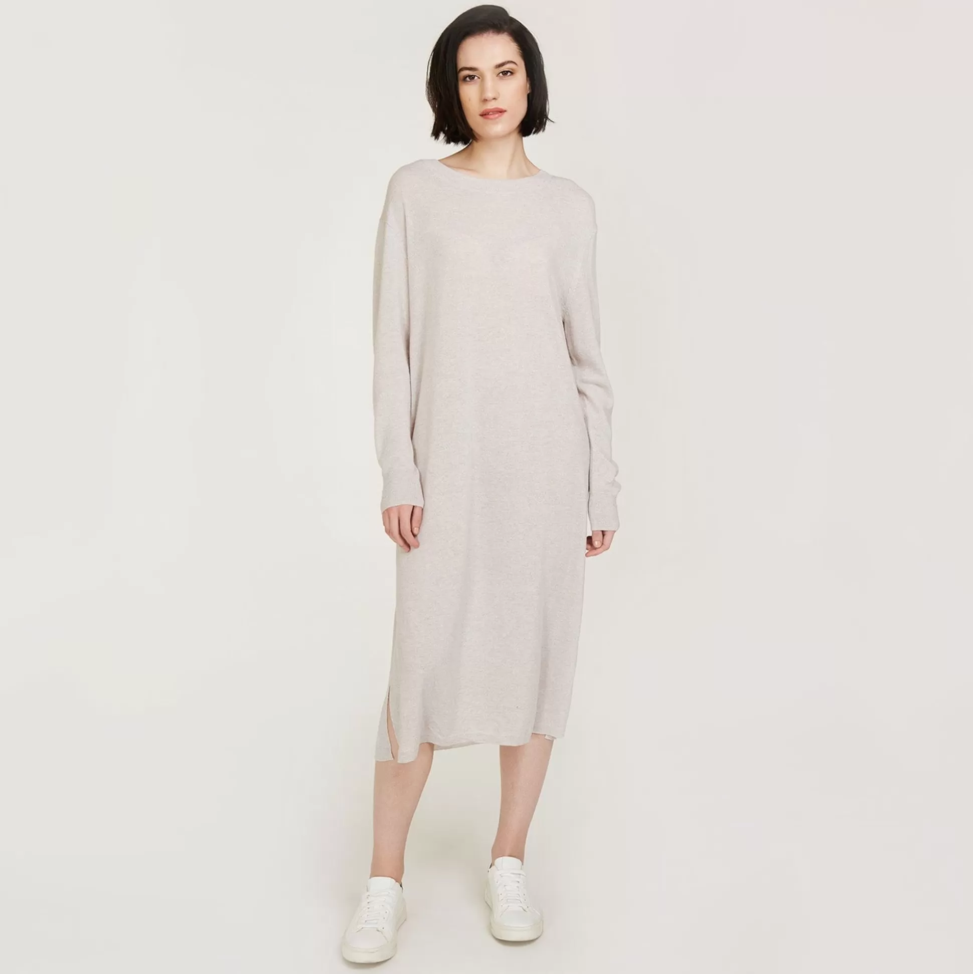 Autumn Cashmere Oversize Tunic Dress W/ Side Slits<Women Dresses