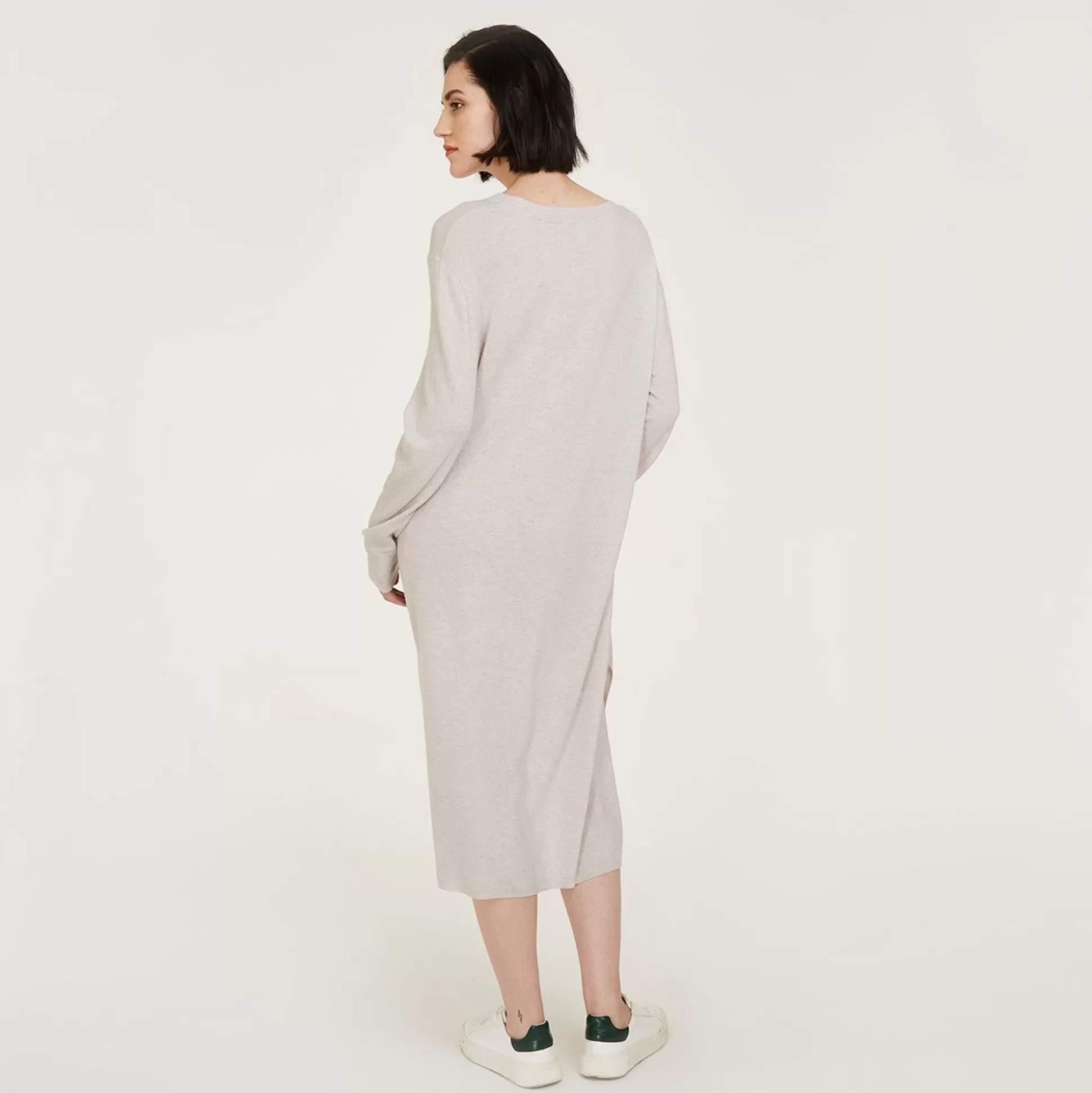 Autumn Cashmere Oversize Tunic Dress W/ Side Slits<Women Dresses