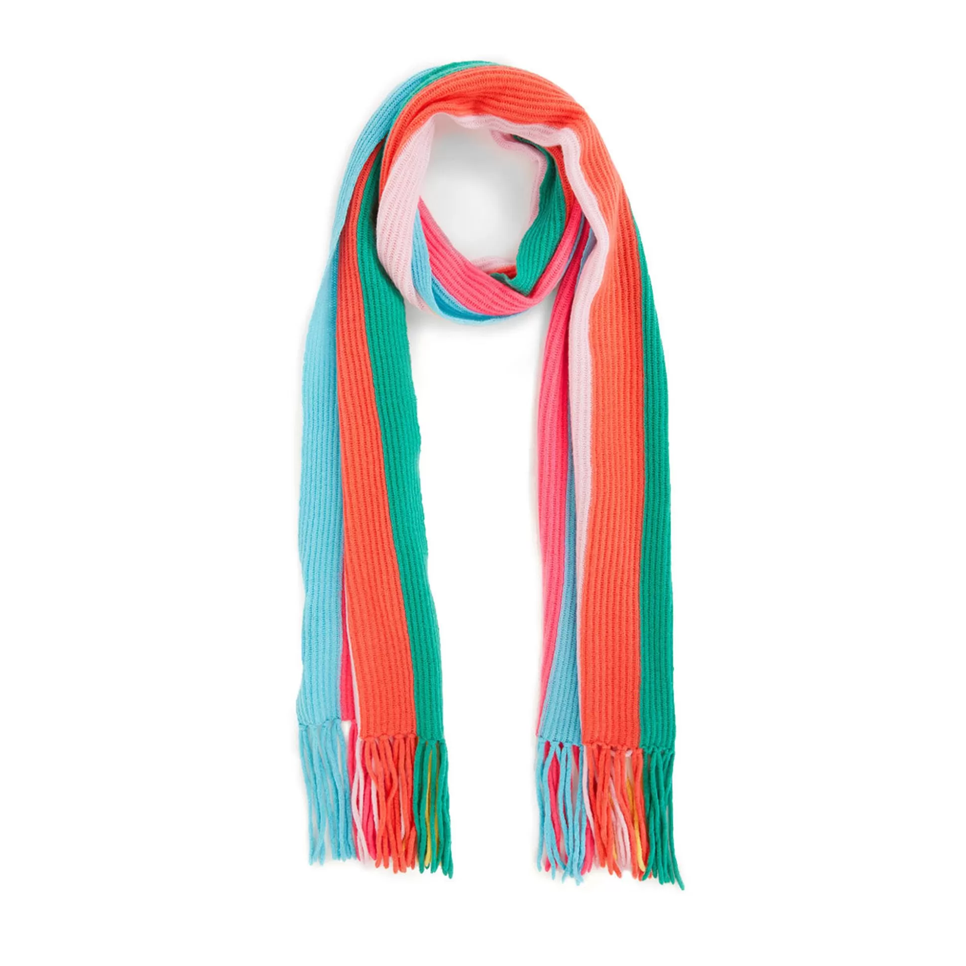 Autumn Cashmere Rainbow Stripe Scarf In Bright Combo<Women Accessories